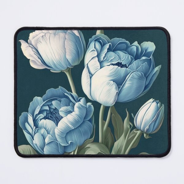 Item preview, Tulips designed and sold by botanicalartAI.