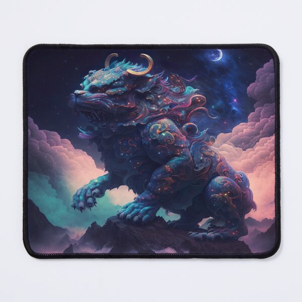 Item preview, oni foo dog designed and sold by MANGA Crusade.