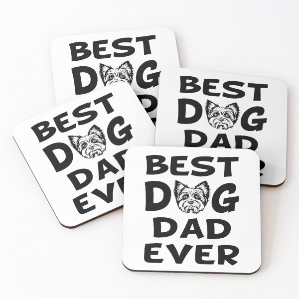 Item preview, Yorkie Best Dog Dad Ever designed and sold by UnknownArtistt.
