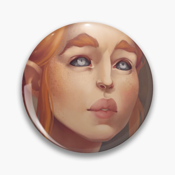 Item preview, Red elf portrait designed and sold by eliottblue006.
