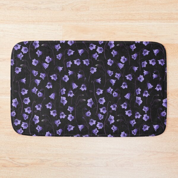 Item preview, Midnight Bluebells, Harebells, Bellflowers designed and sold by Katerina Mitkova Kirilova.
