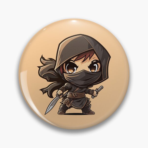 Item preview, Cute Chibi Ninja - Japanese Martial Arts designed and sold by Jarmo Piironen.