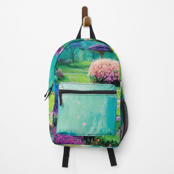 Item preview, a painting of a garden with lots of flowers designed and sold by DesignAtYO.