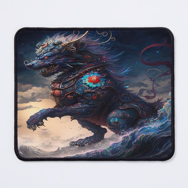 Item preview, Oni foo dog designed and sold by MANGA Crusade.