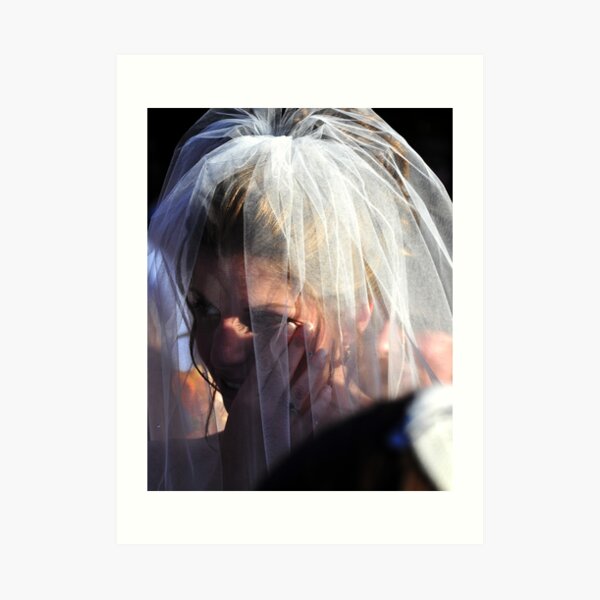 Wedding tear Art Print