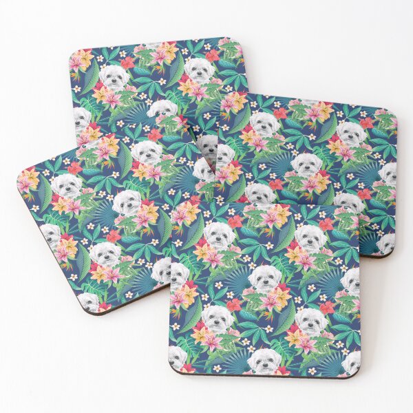Item preview, Tropical Maltese Dog 1 designed and sold by lulupetart.