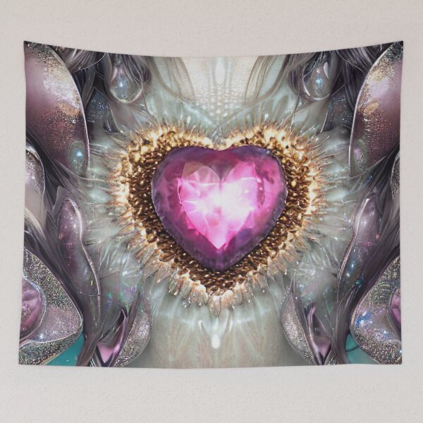 Item preview, Crystal heart designed and sold by moonspirits.
