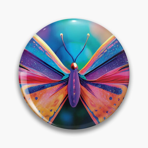 Item preview, a colorful butterfly with spots on it's wings designed and sold by DesignAtYO.