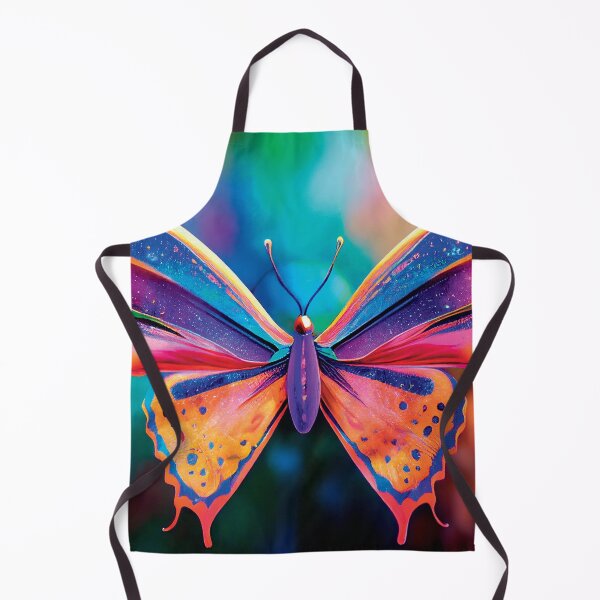 Item preview, a colorful butterfly with spots on it's wings designed and sold by DesignAtYO.