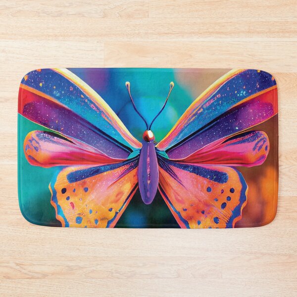 Item preview, a colorful butterfly with spots on it's wings designed and sold by DesignAtYO.