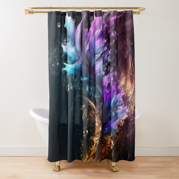 Feelings Of Happiness Shower Curtain