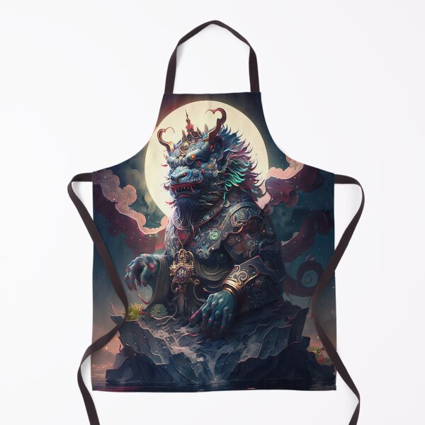 Item preview, Oni foo dog designed and sold by MANGA Crusade.