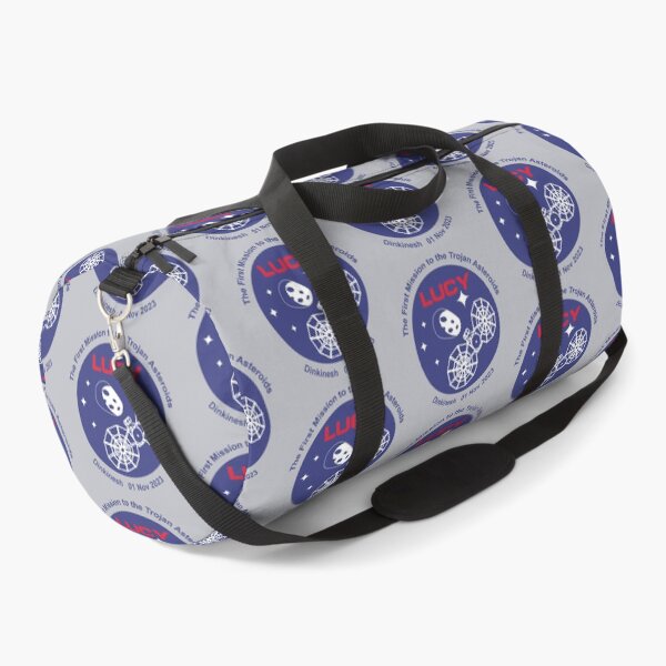 Item preview, NASA Lucy mission logo Dinkinesh 01 Nov 2023 (blue) designed and sold by SolidEarthArt.
