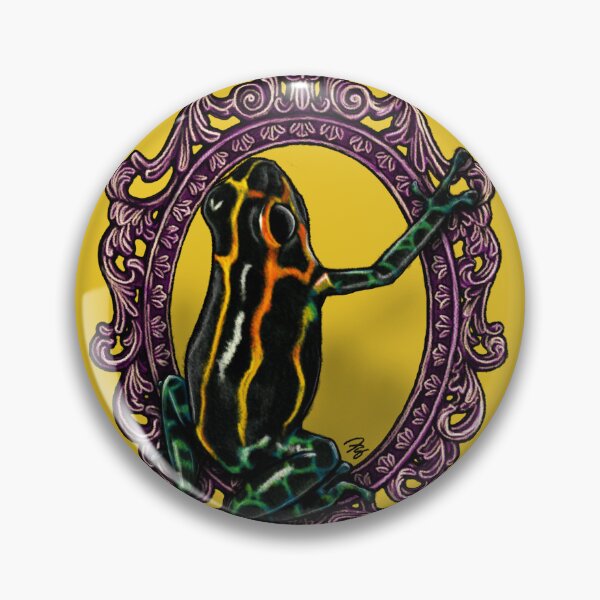 Item preview, Herp Cameo: Poison Dart Frog designed and sold by FreyStrandDraws.