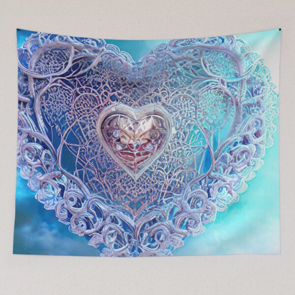 Item preview, Celestial heart designed and sold by moonspirits.