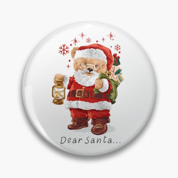 Item preview, Santa Bear in Merry Christmas designed and sold by Djmaxxx.