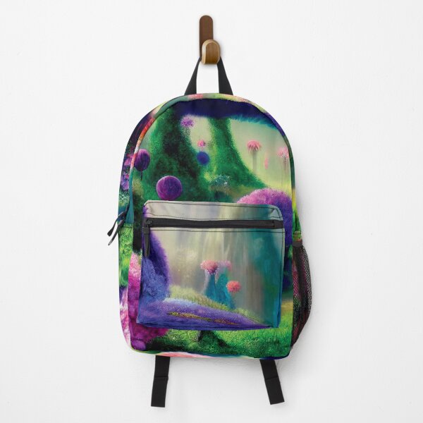 Item preview, a painting of a group of mushrooms in a forest designed and sold by DesignAtYO.