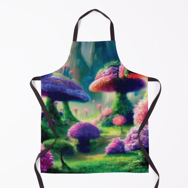 Item preview, a painting of a group of mushrooms in a forest designed and sold by DesignAtYO.