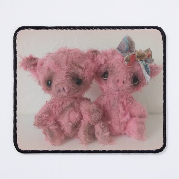 Item preview, Hand made piglets from Teddy Bear Orphans 'Mudpie and Mudpudding' designed and sold by Teddy Bear Orphans .