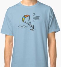 Kiteboarding, sketch for your design Classic T-Shirt