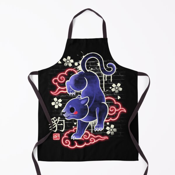 Item preview, Japanese panther street art designed and sold by NemiMakeit.