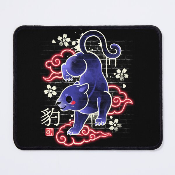 Item preview, Japanese panther street art designed and sold by NemiMakeit.