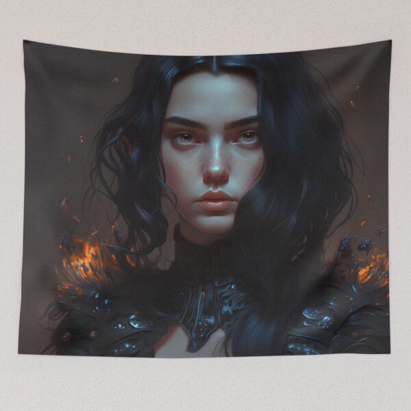 Item preview, Dark Beauty: A Gothic Portrait designed and sold by oanaunciuleanu.