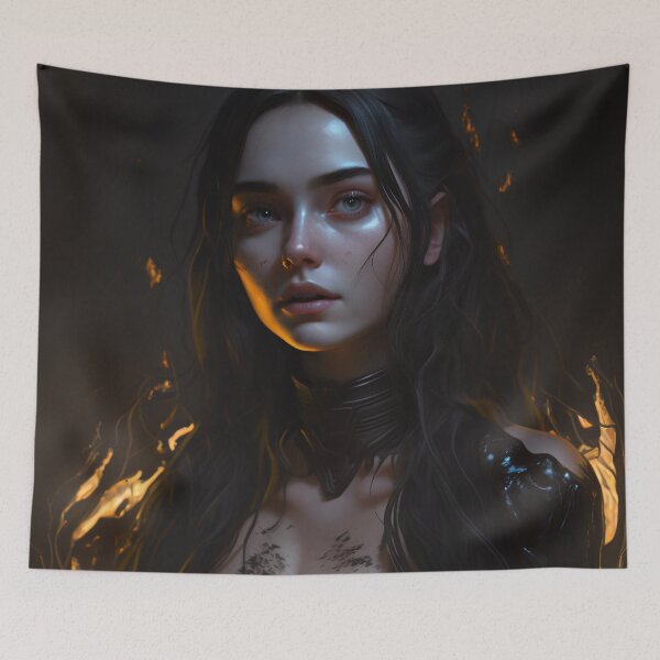 Item preview, Dark Beauty: A Gothic Portrait designed and sold by oanaunciuleanu.