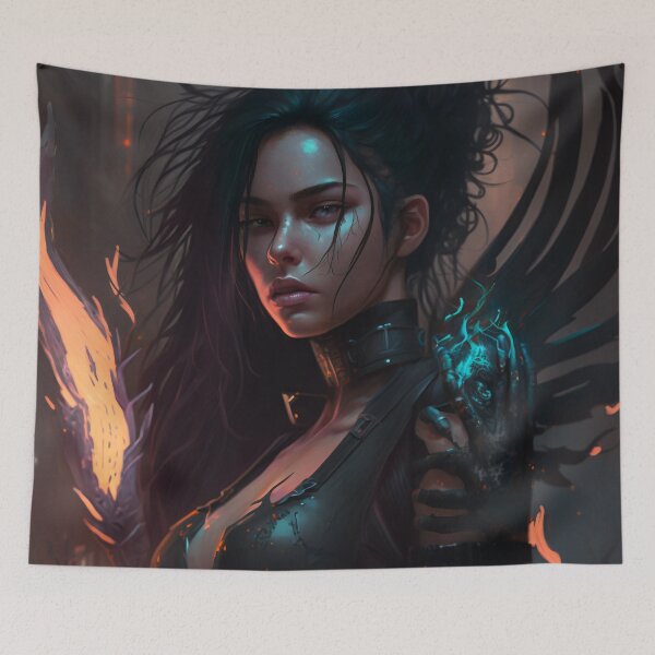 Item preview, Dark Beauty: A Gothic Portrait designed and sold by oanaunciuleanu.