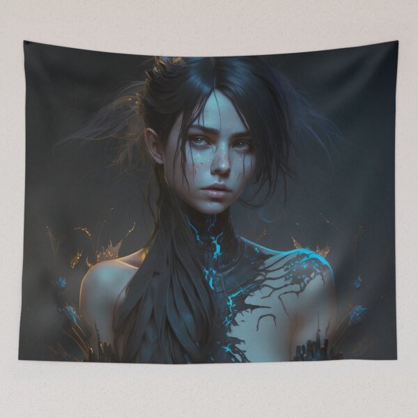 Item preview, Dark Beauty: A Gothic Portrait designed and sold by oanaunciuleanu.