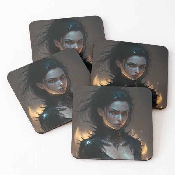 Item preview, Dark Beauty: A Gothic Portrait designed and sold by oanaunciuleanu.