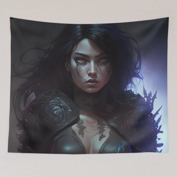 Item preview, Dark Beauty: A Gothic Portrait designed and sold by oanaunciuleanu.