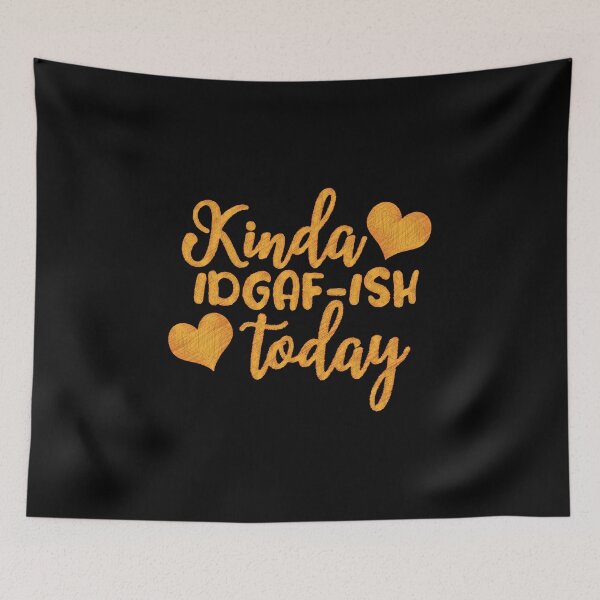 Item preview, Zero F's Given Today, kinda idgaf ish today, feeling kinda idgaf ish today designed and sold by RedArtsDesign.