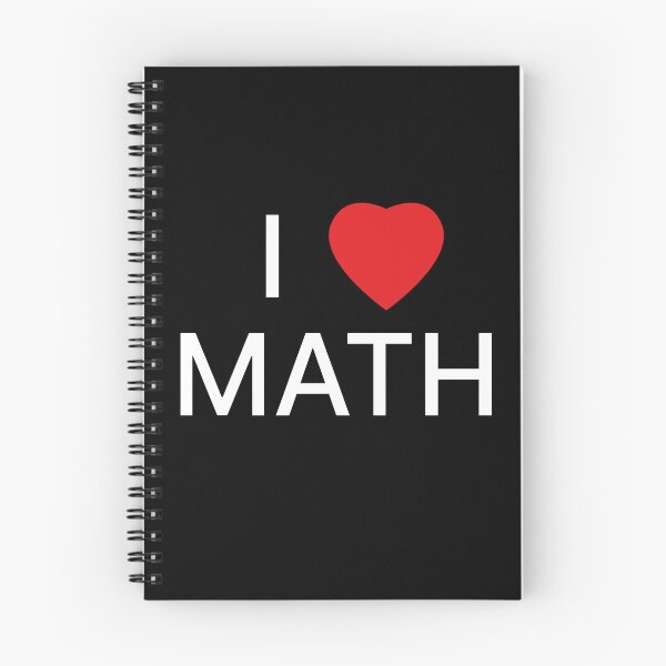 Item preview, I Love Math Red Heart  designed and sold by AndrewStep.