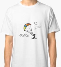 Kiteboarding, sketch for your design Classic T-Shirt
