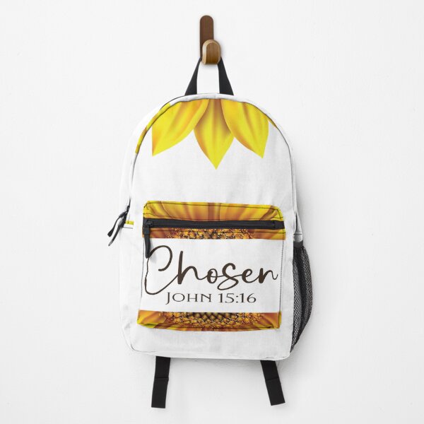 Item preview, Christian Sunflower design - I am Chosen - John 15:16 designed and sold by simplydesignart.