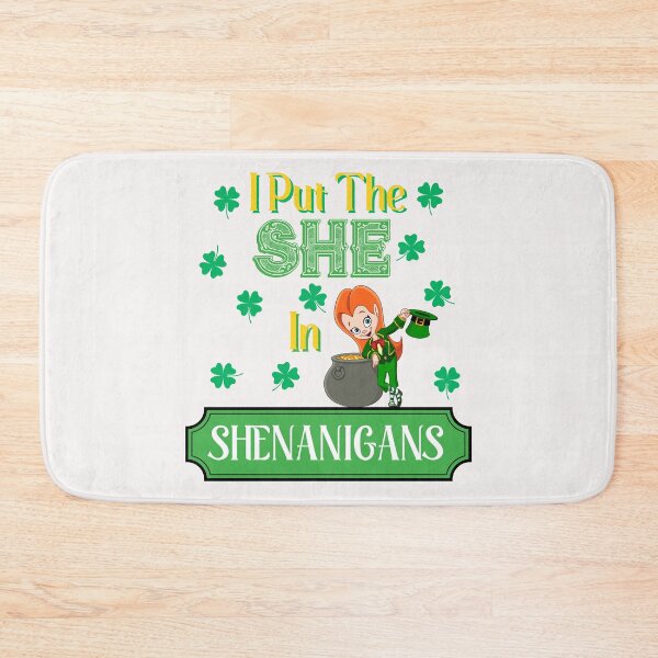 Item preview, I Put The She In Shenanigans, Funny St. Patrick's Day designed and sold by desireedickens.
