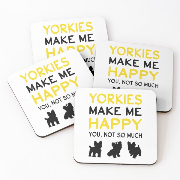 Item preview, Yorkie - Yorkies Make Me Happy You Not So Much designed and sold by UnknownArtistt.