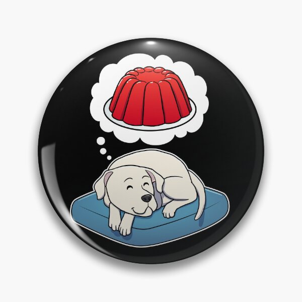 Item preview, Dogo Argentino dreaming about Red Jello designed and sold by DoggieDelights.