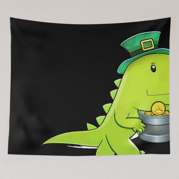 Item preview, dinosaur st patricks day shirt kids, boys st patricks day shirt, dinosaur shirts, t-rex shirt, lucky dinosaur toddler st patricks girls gift designed and sold by TMelonShop.