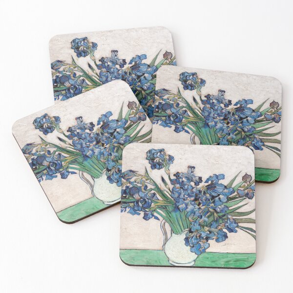 Item preview, Vase with Blue Irises | Vincent van Gogh designed and sold by LaMadeleine.
