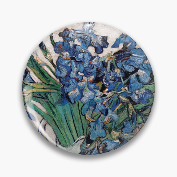 Item preview, Vase with Blue Irises | Vincent van Gogh designed and sold by LaMadeleine.