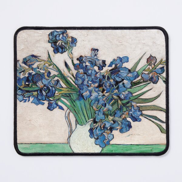 Item preview, Vase with Blue Irises | Vincent van Gogh designed and sold by LaMadeleine.