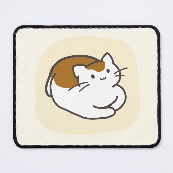 Item preview, Cute Cat Loaf  |  Animals  |  Brown White designed and sold by Hannah Kalma.
