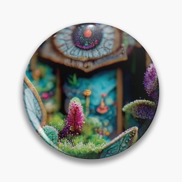 Item preview, a close up of a house made out of fake plants designed and sold by DesignAtYO.