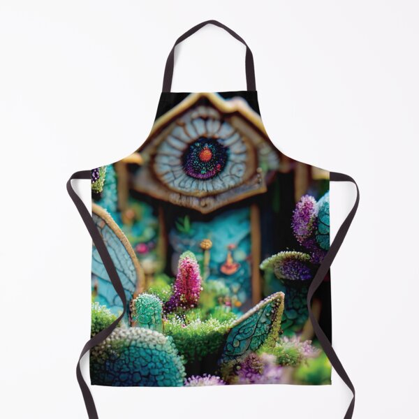 Item preview, a close up of a house made out of fake plants designed and sold by DesignAtYO.