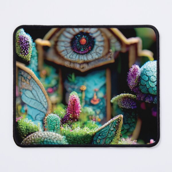 Item preview, a close up of a house made out of fake plants designed and sold by DesignAtYO.