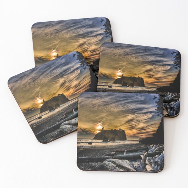 Item preview, Sunset Ruby Beach Washington Coast designed and sold by Maddie4Real.