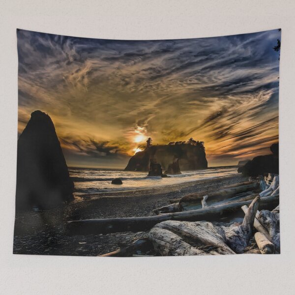Item preview, Sunset Ruby Beach Washington Coast designed and sold by Maddie4Real.