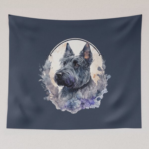 Item preview, Scottish Terrier Dog Portrait designed and sold by faithsdesign.